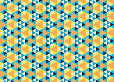 Geometrik elementlerle kusursuz soyut arkaplan