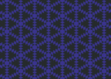 Tekrarlanan şekillerle soyut yaratıcı arkaplan