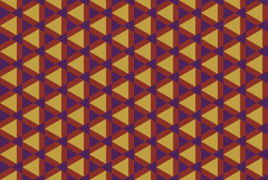 Altıgen desenli modern renkli arkaplan