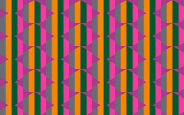 Altıgen desenli modern renkli arkaplan