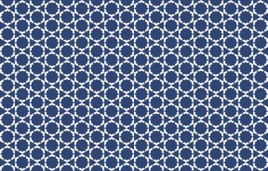 Tekrarlanan şekillerle soyut yaratıcı arkaplan