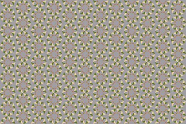 Tekrarlanan şekillerle soyut yaratıcı arkaplan