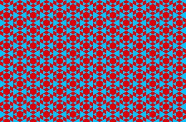 Tekrarlanan şekillerle soyut yaratıcı arkaplan