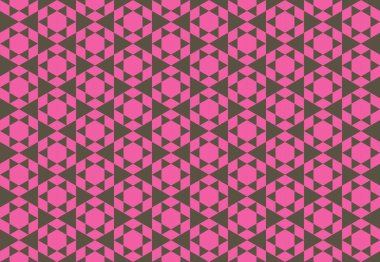 Geometrik elementlerle kusursuz soyut arkaplan