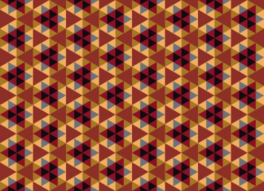 Tekrarlanan şekillerle soyut yaratıcı arkaplan