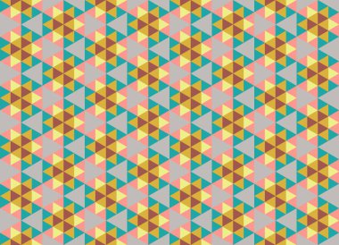 Tekrarlanan şekillerle soyut yaratıcı arkaplan