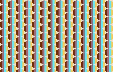 Altıgen desenli modern renkli arkaplan