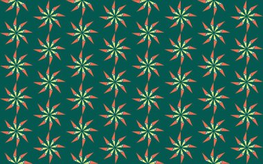 Tekrarlanan şekillerle soyut yaratıcı arkaplan