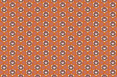 Tekrarlanan şekillerle soyut yaratıcı arkaplan