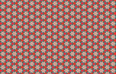 Altıgen desenli modern renkli arkaplan