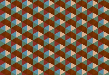 Geometrik elementlerle kusursuz soyut arkaplan