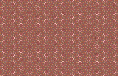 Tekrarlanan şekillerle soyut yaratıcı arkaplan