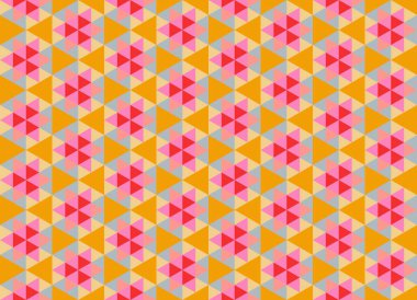 Tekrarlanan şekillerle soyut yaratıcı arkaplan