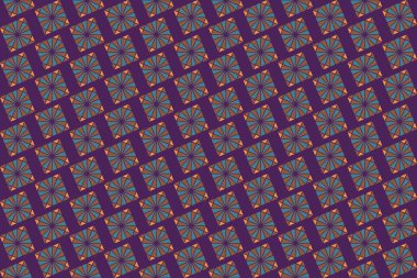 Altıgen desenli modern renkli arkaplan