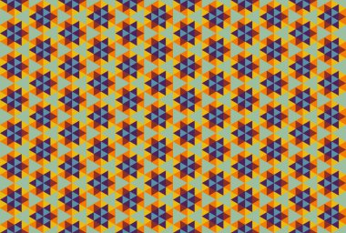 Tekrarlanan şekillerle soyut yaratıcı arkaplan