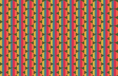 Tekrarlanan şekillerle soyut yaratıcı arkaplan