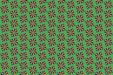 Tekrarlanan şekillerle soyut yaratıcı arkaplan