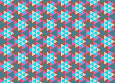 Altıgen desenli modern renkli arkaplan