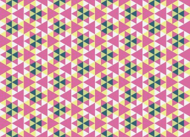 Geometrik elementlerle kusursuz soyut arkaplan