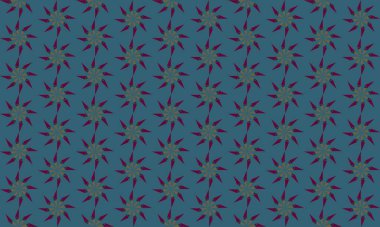 Tekrarlanan şekillerle soyut yaratıcı arkaplan