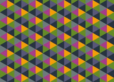 Geometrik elementlerle kusursuz soyut arkaplan