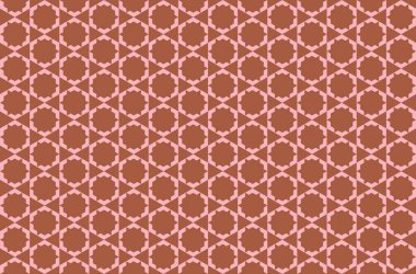 Tekrarlanan şekillerle soyut yaratıcı arkaplan