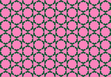 Altıgen desenli modern renkli arkaplan