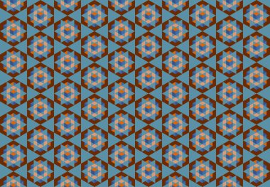 Geometrik elementlerle kusursuz soyut arkaplan