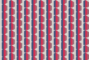 Altıgen desenli modern renkli arkaplan