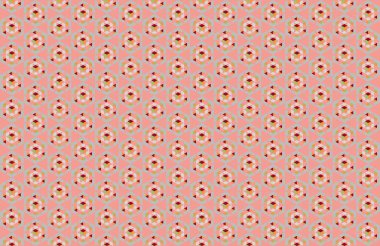 Altıgen desenli modern renkli arkaplan