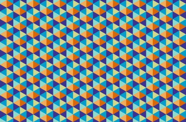 Tekrarlanan şekillerle soyut yaratıcı arkaplan