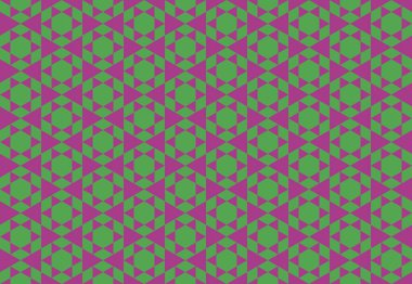 Tekrarlanan şekillerle soyut yaratıcı arkaplan