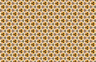 Altıgen desenli modern renkli arkaplan