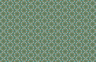 Tekrarlanan şekillerle soyut yaratıcı arkaplan