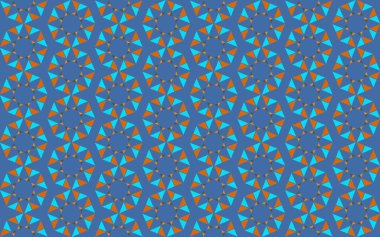 Tekrarlanan şekillerle soyut yaratıcı arkaplan