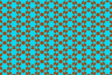 Tekrarlanan şekillerle soyut yaratıcı arkaplan