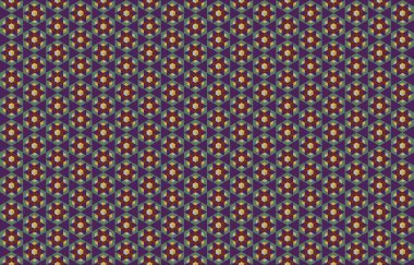 Tekrarlanan şekillerle soyut yaratıcı arkaplan