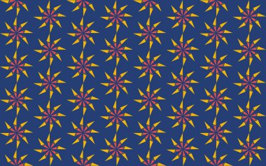 Altıgen desenli modern renkli arkaplan