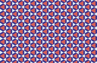 Tekrarlanan şekillerle soyut yaratıcı arkaplan