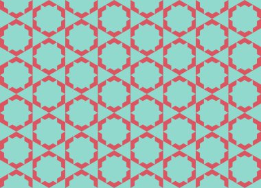 Tekrarlanan şekillerle soyut yaratıcı arkaplan