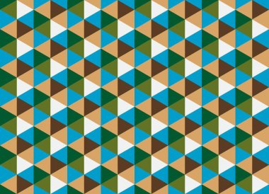 Tekrarlanan şekillerle soyut yaratıcı arkaplan