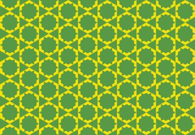 Altıgen desenli modern renkli arkaplan