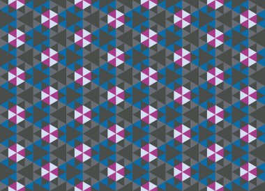 Altıgen desenli modern renkli arkaplan