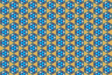 Geometrik elementlerle kusursuz soyut arkaplan