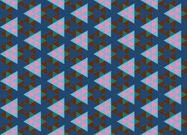 Geometrik elementlerle kusursuz soyut arkaplan