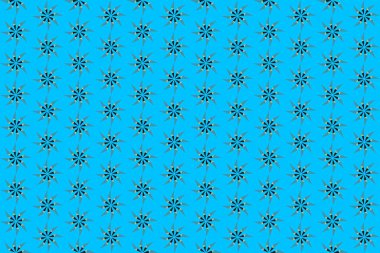 Tekrarlanan şekillerle soyut yaratıcı arkaplan