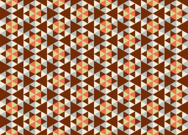 Tekrarlanan şekillerle soyut yaratıcı arkaplan