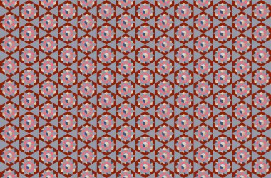 Altıgen desenli modern renkli arkaplan