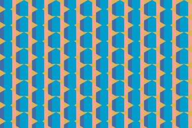 Altıgen desenli modern renkli arkaplan