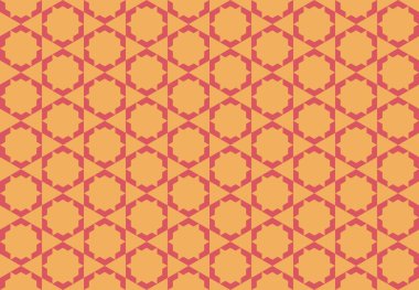 Tekrarlanan şekillerle soyut yaratıcı arkaplan